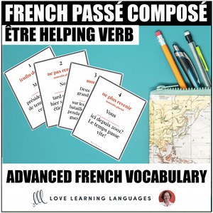 French Passé Composé With Être Review Activity