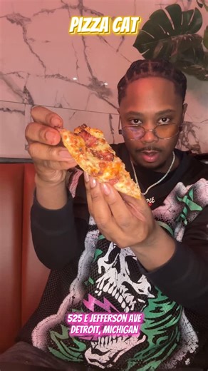 Detroit Dar on Instagram: "PIZZA CAT MAX IS BACK DOWNTOWN DETROIT 🗣️ @pizzacatusa / @pizzacatjefferson on Wednesday nights they do Karaoke from 8-12 🎤 🔥 they are fully open and running 🍕 🐱"