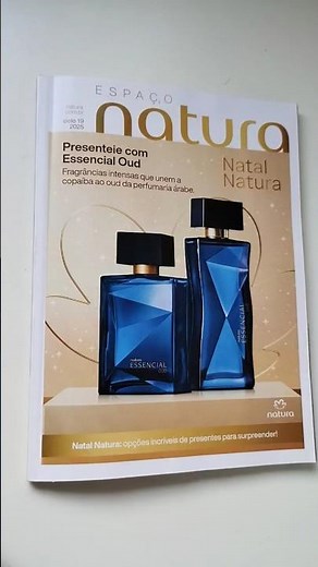 Revista Natura Ciclo 19/2025 vídeo completo no canal 🧡 #natura #cosmeticos #beleza #naturabroficial
