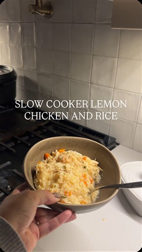 2.5K views · 14 comments | Slow-Cooker Lemon Chicken and Rice...