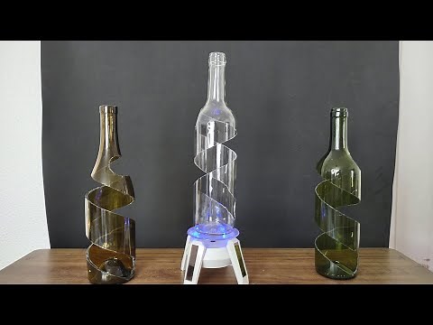 VIDEO 20: "COMO CORTAR UNA BOTELLA EN ESPIRAL"