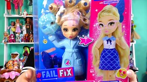 【转载】新款修复发型时尚娃娃开箱展示 FailFix Fashion Dolls Will I Fail or Fix this Fashion Doll