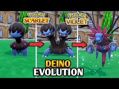 How To Evolve Deino Into Zweilous And Hydreigon In Pokemon Scarlet And Violet | Paldea Pokedex