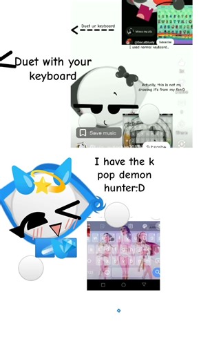 duet what your keyboard look like?#emojicat#