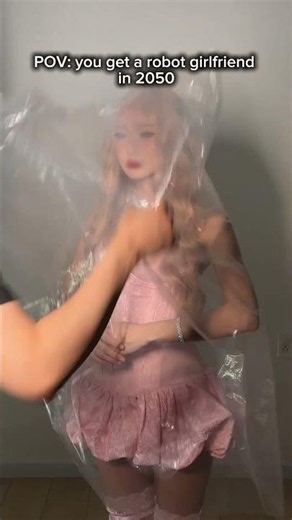 POV: robot girlfriend in 2050…🤖🦾🦿 #shorts