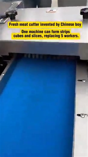 Fresh meat slicer machine, Beef steack cutter machine for sale #meatslicer #porkmeat #slicer #machine #machinery | Eng 2