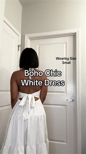 Get Ready to Shine in This Boho Chic White Dress