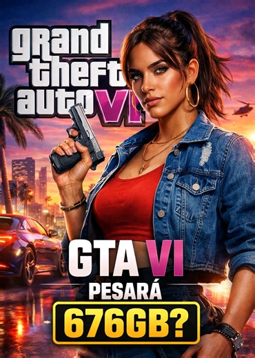 GTA 6: ¿Realmente pesará 676GB? 🤔