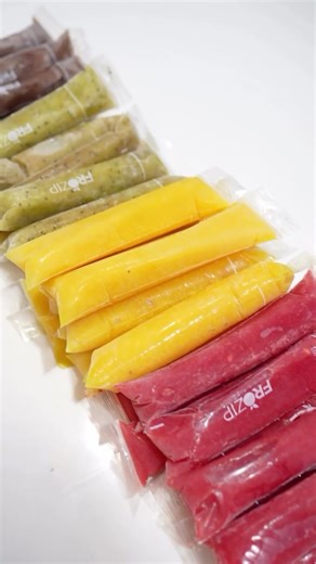 Eating Healthy Today | Summer vibes are in full effect. Made these homemade ice pops from natural fruit flavors with mini me and these were delicious! (Via:... | Instagram