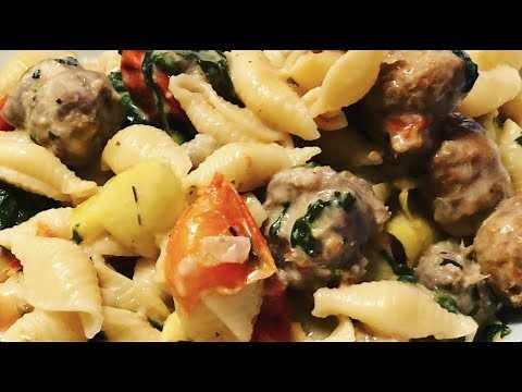 Instant Pot Sausage & Shells