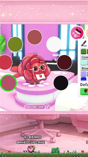 🌹 Rose Dragon Salon Colors in Adopt Me Valentine's Day Update 💘 | #bakedcupcake on #Twitch