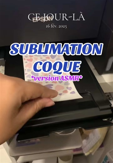 Petite sublimation d’une coque de telephone ✨ C’est simple et rapide. Vous pouvez en faire plein comme ça, même monter un business. J’adore ce projet ! #sublimation #sublimationphonecase #sublimationtips #sublimationdesigns