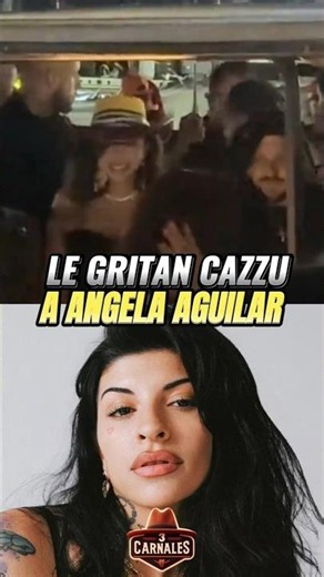 They shout "Cazzu" at Ángela Aguilar again in the middle of her concert 😱 #angelaaguilar #cazzu