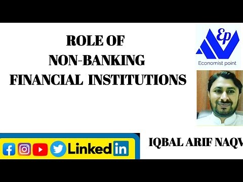 Non Banking Finanacial Institutions| Functions, Role and Importance of NBFI's | ‪@EconomistPoint‬