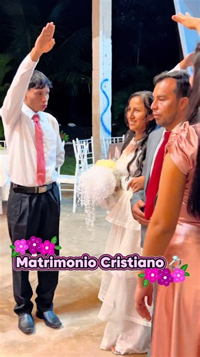 Hermoso matrimonio cristiano💍 #matrimonio #novioscristianos #boda #compromiso💍 #juntoshastaelfinal