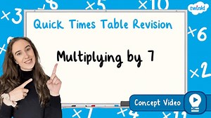Multiplying by 7 | KS2 Maths Concept Video
