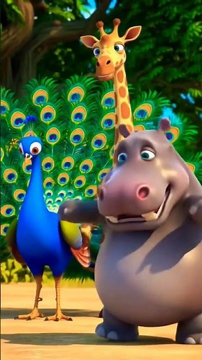 The Hippo Dance! Animated Zoo Animals Hit the Disco Floor and the Jungle!