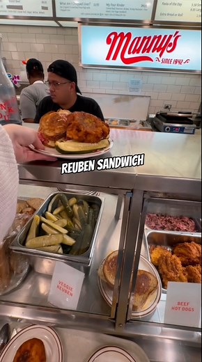Yes, you read that right. Manny’s is the oldest Cafeteria Style Jewish Deli in THE COUNTRY. 📍 Family Owned and operated since 1942, and a Chicago staple! | Manny's Cafeteria & Delicatessen