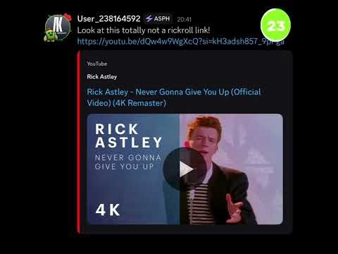 How to rickroll someone in less than 30 seconds