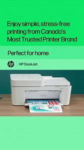 Simple to setup and easy to print. Inkjet printer from Canada's most trusted printer brand. | HP