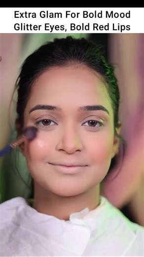 Bold makeup| By priti_make_over #shorts #makeup #makeover #bridalmakeup #softglam #bride #wedding