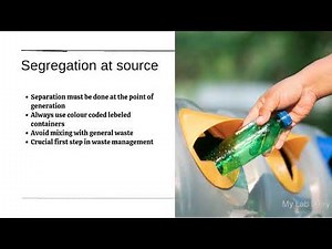 BIOMEDICAL WASTE MANAGEMENT । Colour coding, Segregation And Disposal Explain Simply