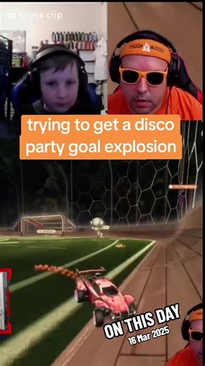 He's coming in hot 🤣#onthisday #endpoint #RocketLeague #PartyTimeDan #fatherandson
