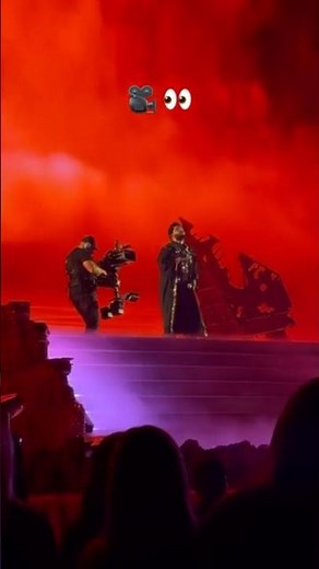 The Weeknd Filming for his next Concert Movie/Documentary 🎥 #theweeknd #xo #aftermovie