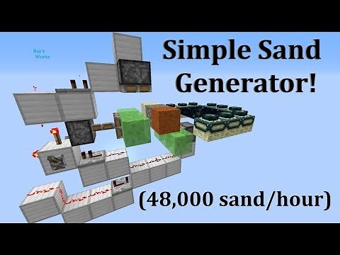 Duplicate sand in 1.12.2 & 1.12 - Minecraft how to!