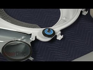 Samsung Dryer Is Noisy? Replace Drum Roller #DC97-16782A | Repair Clinic