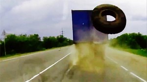 When Flying Tires Attack