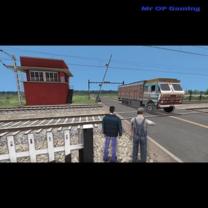 A TRUCK Hit by High Speed TRAIN | Mr OP Gaming
