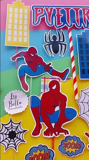 topo de bolo Homem aranha