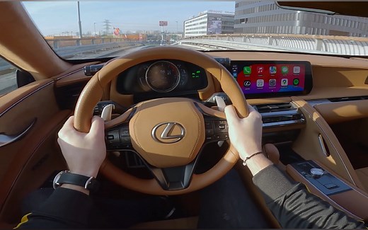 2024款雷克萨斯LC500 第一视角试驾