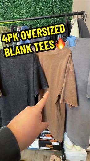 Affordable Oversized Blank Tees for Your Wardrobe