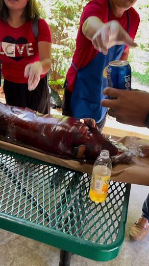 How fun are your family gatherings?😁 #birthday #family #lechon #fun | Cost and Cooks Channel