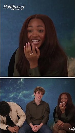 #PercyJacksonandtheOlympians Stars Say #LeahSavaJeffries Likes to Break Character #shorts