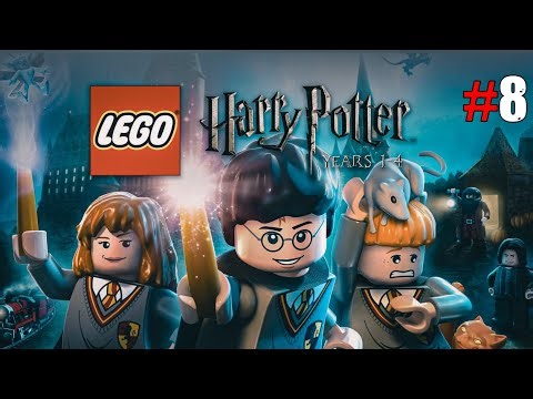 LEGO HARRY POTTER Years 1-4 Walkthrough Gameplay Part 8 - Mischief Managed & The Shrieking Shack