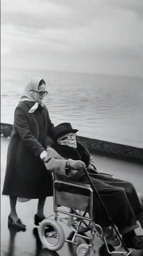 One of the last photos of Charlie Chaplin