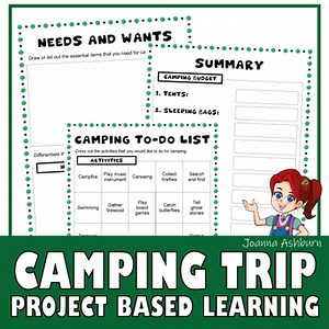 Camping Trip Math PBL | Planning, Budgeting and Decision Making Activities
