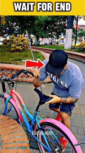 Never steal his cycle 😲