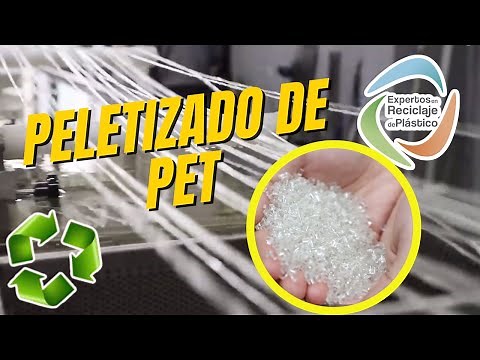¿CÓMO SE PELETIZA EL PET? PROCESO COMPLETO || RECICLAJE S,A
