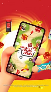 1.4M views · 2.4K reactions | Surprizele se tot adună în aplicația PENNY.  Descoperă un nou joc care îți poate aduce zilnic premii, sub forma produselor tale preferate din magazine.  #PENNY | PENNY Romania | Facebook