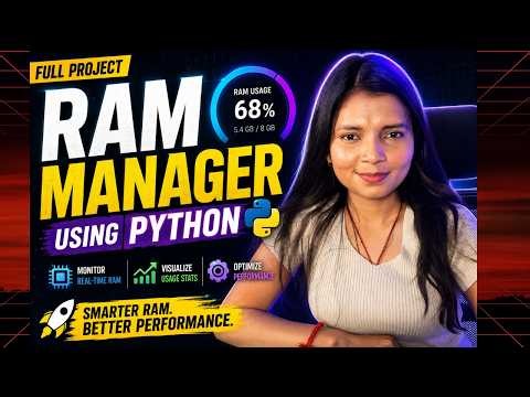 I Built a RAM Manager Using Python (Full Project Tutorial)