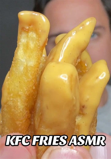 KFC Fries are definitely slept on. Have you ever had KFC Fries? Comment below! #asmr #mukbang #reels