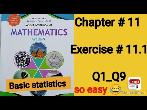 Class 9 | A model textbook of mathematics| Exercise 11.1 | Q1_Q9