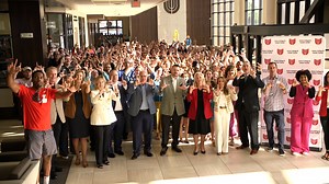 4.1K views · 69 reactions | Union Public Schools welcomed about 125 new teachers to the district at the annual New Teacher Induction, a week-long program designed to educate employees about Union's culture and inspire them as they start the new school year. https://www.unionps.org/careers Watch on YouTube - https://youtu.be/dMgGSLGDq9k | Union Public Schools - Tulsa, OK | Facebook