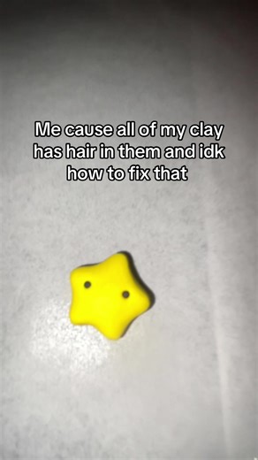 How to Fix Hair in Your Clay Creations