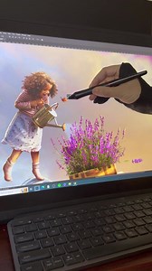 "#ad Turns out I have a magic mop! We were mopping with the NEW Bona Hardwood Floor Cleaner, Lavender Thyme Scent when its whimsy smell scentported Vienna and I to this pretty little photoshoot that smelled soooo good! Vienna watered her leaning luggage tower of lavender with the help of Lady Lou. It was Lady's first photoshoot and it took exactly 1 million treats to get her to pose, but anyways, we snapped a few photos of the girls and I brought it to life with some magic of my own to create th