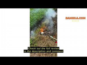 Review QUANIE Propane Torch Burner Weed Torch High Output 1,200,000 BTU with 10FT Hose,Heavy Duty Bl